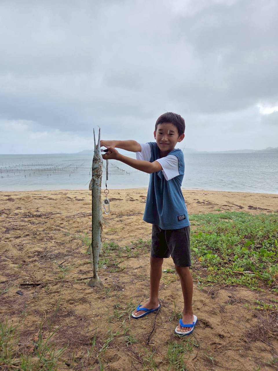 石垣島 釣到大魚的少年與沙灘｜浜ちゃん觀光